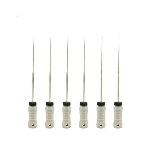 Mani HF3108 Endodontic Dental Hedstrom Files Stainless Steel 31mm #08 6/Pk Mani HF3108 Endodontic Dental Hedstrom Files Stainless Steel 31mm #08 6/Pk